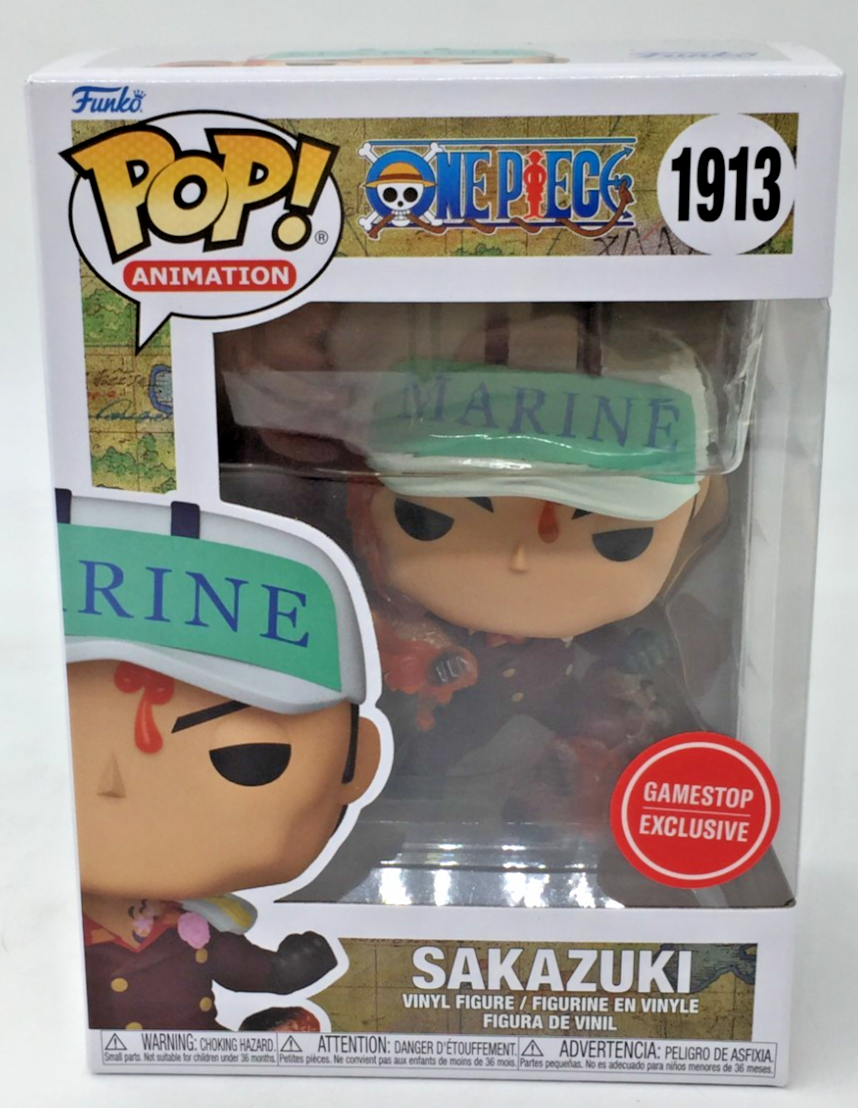 Funko Pop! One Piece Sakazuki #1913 Gamestop Exclusive With Pop