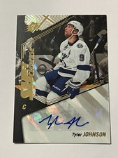2015-16 UPPER DECK SPx Tyler Johnson Shift Change Rookie Autograph #66 RC AUTO