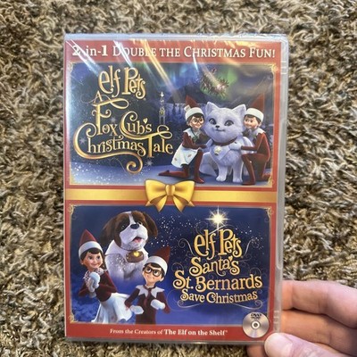Elf on the Shelf ELF PETS Animated  2 in 1 Christmas Collection (DVD) ~ New