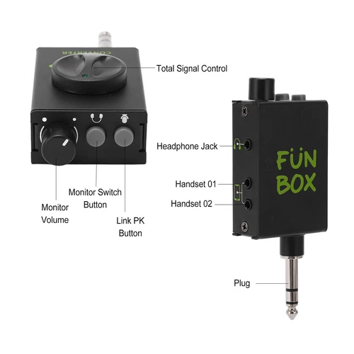 Soundkartenkonverter Externer Soundadapter Für Mixer Live-Aufnahme Computer KUI