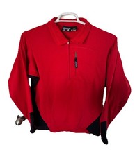 Vintage 90s Patagonia Fleece R Regulator Zip Jacket Red Mens M Polartec USA Made