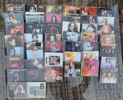 45 CDs Pink Shakira Sheryl Crow Cassidy Estefan Marshall Anastasi