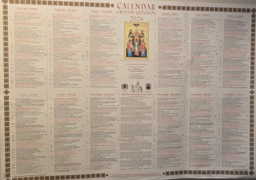 Calendar Ortodox 2026 UK - Image 1 of 1