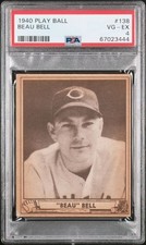 1940 Play Ball Baseball Cards 74