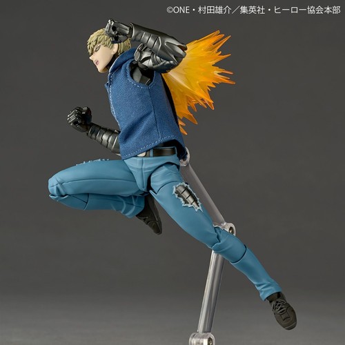 KAIYODO Revoltech Amazing Yamaguchi One Punch Man GENOS Figure w/ Bonus PSL - Picture 7 of 15