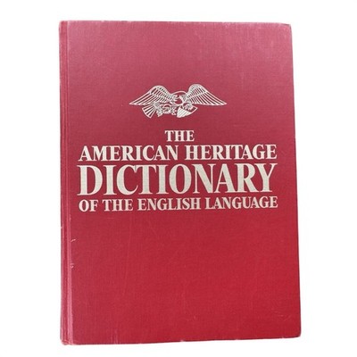 Vintage 1973 American Heritage Dictionary of the English Language Hardcover Book