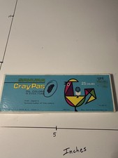 Vintage Sakura Cray-Pas Oil Colors Sticks Set 25 Colors Japan XKP-25 Non-Toxic