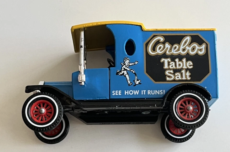 MATCHBOX YESTERYEAR Y- 12- ‘CEREBOS SALT’ WITH YELLOW ROOF MINT/BOXED VERY RARE - Image 4 of 4