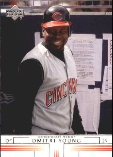 2002 Upper Deck Dmitri Young #444 card