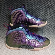 Nike Little Posite One GS Iridescent Purple Youth Basketball Shoes Size 6.5Y