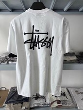 Stussy White Dice T-shirt Size XL