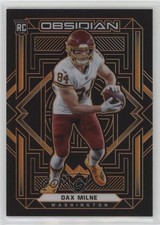 2021 Panini Obsidian Rookies Electric Etch Orange 63/75 Dax Milne #194 n0c