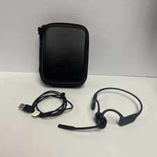 AfterShokz OpenComm ASC100 Stereo Bone Conduction Wireless Headset - Black