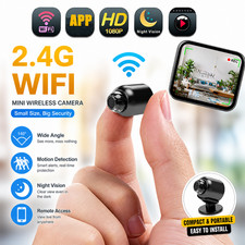 1080P Mini WiFi Camera HD Night Vision Motion Detection Home Security Cam