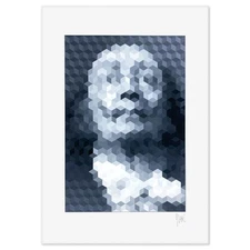 Yvaral, "Faces Of Dali 2" Limited Edition Serigraph, Numbered and Hand Signed wi