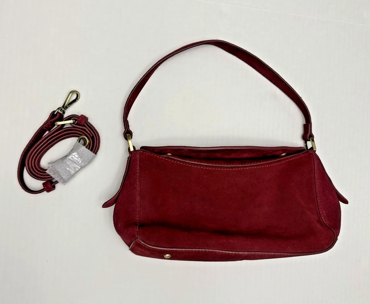 Suede Exterior Red Bags & Handbags for Women for sale | eBay