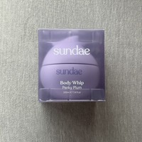 Sundae body whip moisturiser perky plum fruit scent 220ml full size BNIB