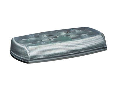 ECCO Reflex 5585 15 LED Minibar Clear Lens w/ Clear LEDs Permanent Mount