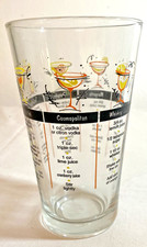 Mixed Drink Cocktail Recipe Glass &ndash; Pint Pub Bar Bartenders 16 oz. Brand New