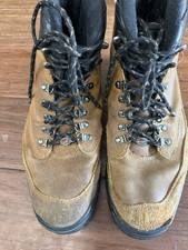 Vintage Nike ACG Hiking Boots Brown Leather Trail Outdoor Shoes Mens Size 13
