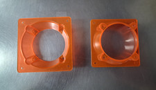 OKGear Fan Adapter 80mm to 60mm UV Red Reactive GC-03UVO