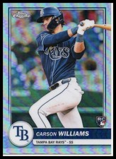 2025 Topps Chrome #8 Carson Williams Refractor RC