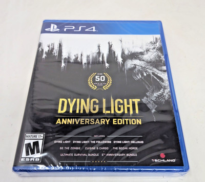 Dying Light Anniversary Edition (PlayStation 4, 2020) Factory New Fast Ship