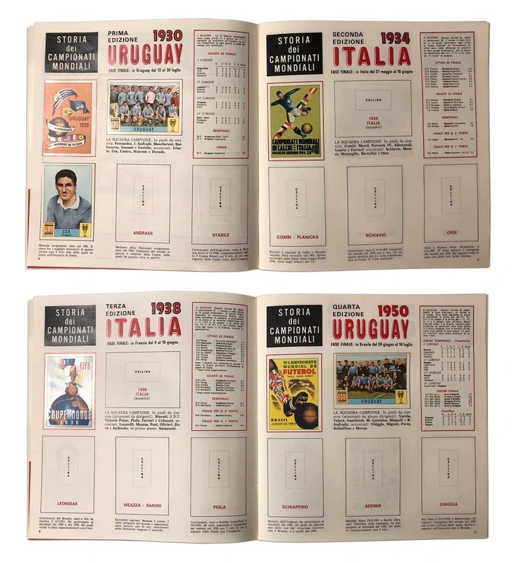 Panini Album World Cup Mexico 70 WC 1970 - Semi Complete Album