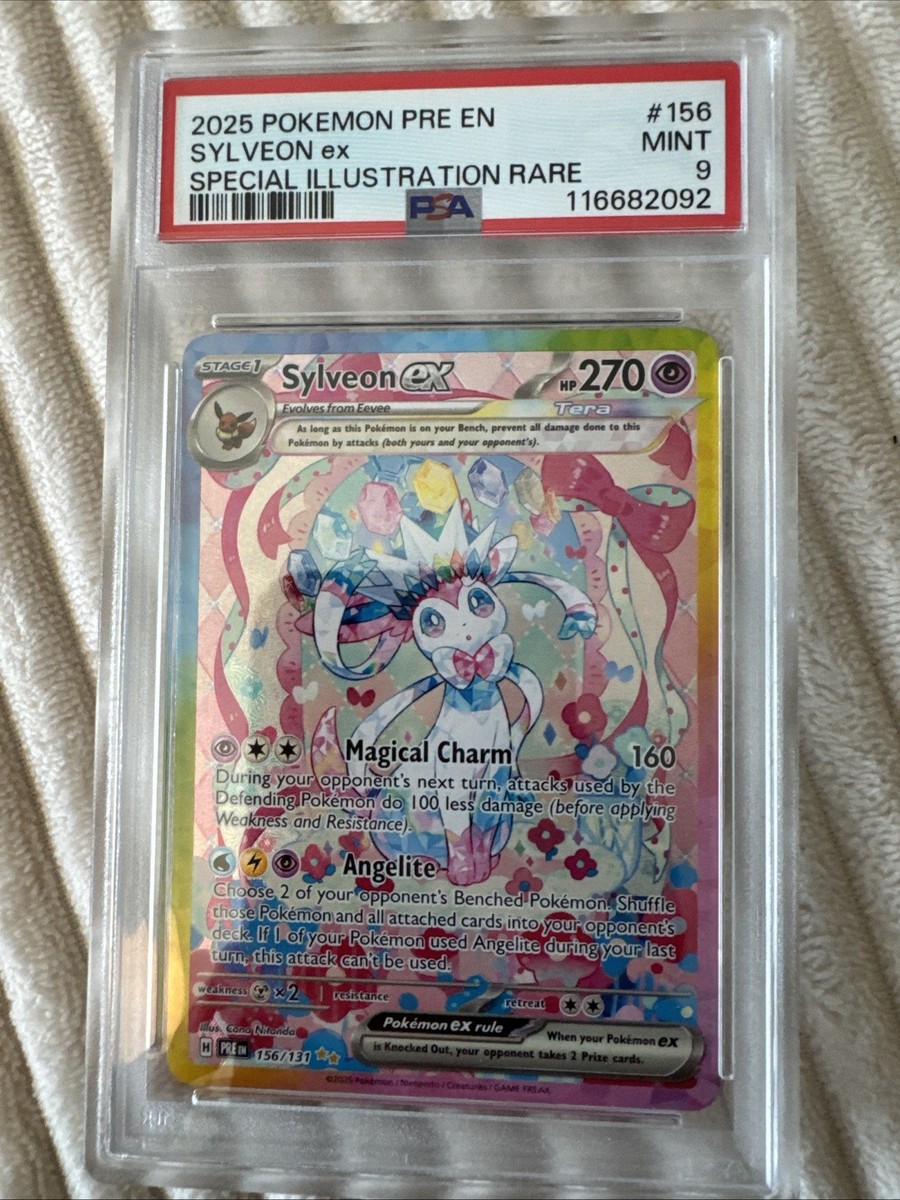 ポケモンカードゲーム pokemon card Sylveon ex sar 156/131 🔥Sylveon ex 156/131 Prismatic Evolutions “SPECIAL