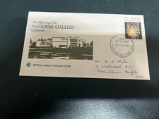 (1314) 5-8-2025 - Australia FDC cover (1982) WCS - Canbrra National Gallery