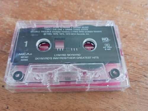Lynyrd Skynyrd Skynyrd's Innyrds Greatest Hits Cassette 1989 MCA VG+ CS3 - Picture 5 of 12