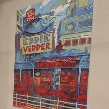 Eddie Vedder Tokyo Japan Poster