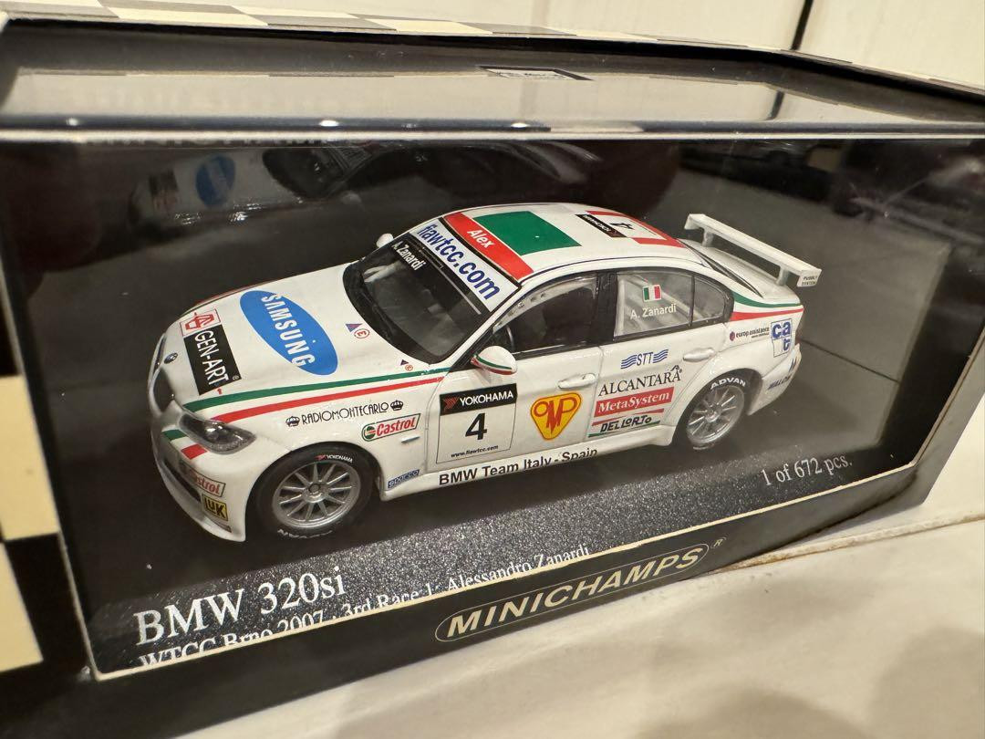 4台セット BMW 320si n°1 WTCC 2007 #1〜4 Spark 4台セット BMW 320si n°1 WTCC 2007 #1〜4 Spark Set Of 4 Bmw