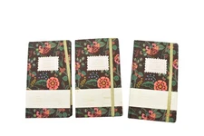 Lot of 3 Rifle Paper Co 2026 Weekly Pocket Planners 12-Month Floral Elastic