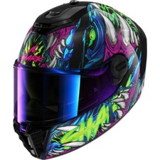 Casco Integrale Shark Spartan Rs Shaytan Nero Verde Viola