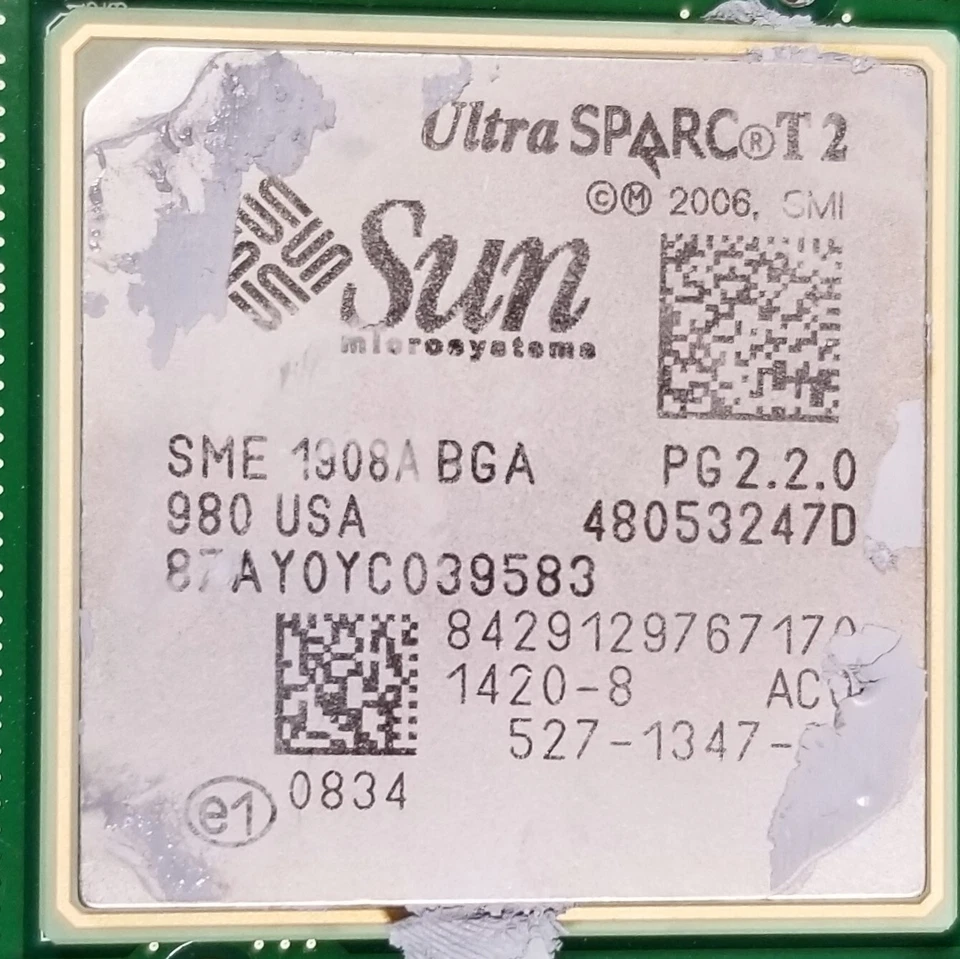 Sun Sparc Enterprise T5120 4-SFF UltraSPARC T2 1.2GHz 64GB RAM *No HDD* Server - Image 2 of 4