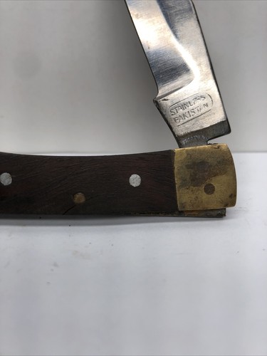 Vintage Pakistan Folding Pocket Knife Lock Back 2.5” Blade - Picture 3 of 20