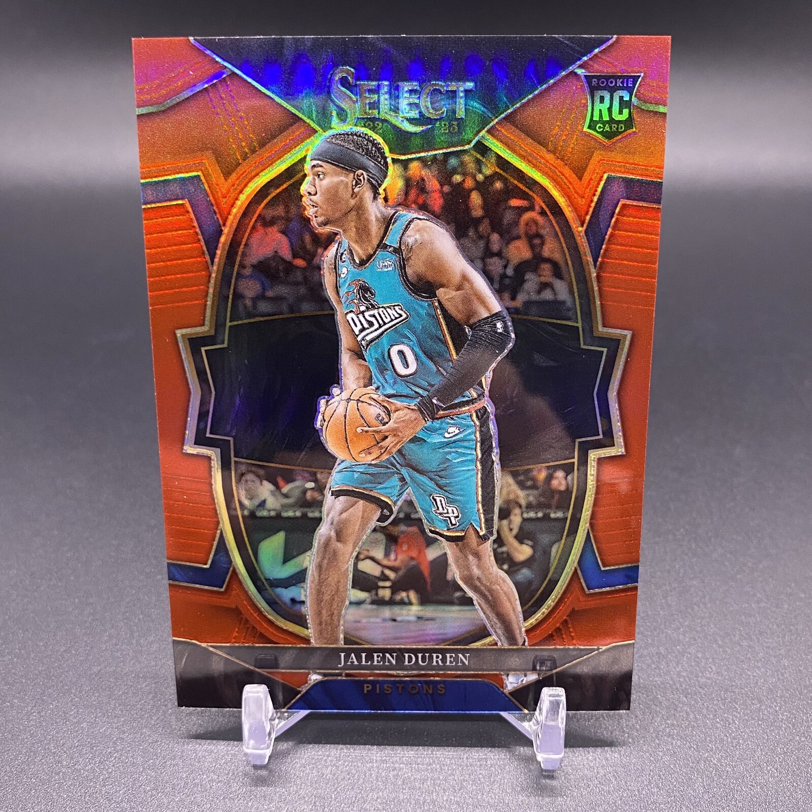 #/199! 🚨2022-23 Select Jalen Duren RC Red Prizm Detroit Pistons Rookie #98