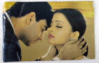 Bollywood Schauspieler Ajay Devgan Aishwarya Rai Original Postkarte Postkarte...