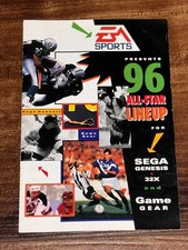 EA Sports 96 All Star Lineup Sega Genesis Instruction Manual Only