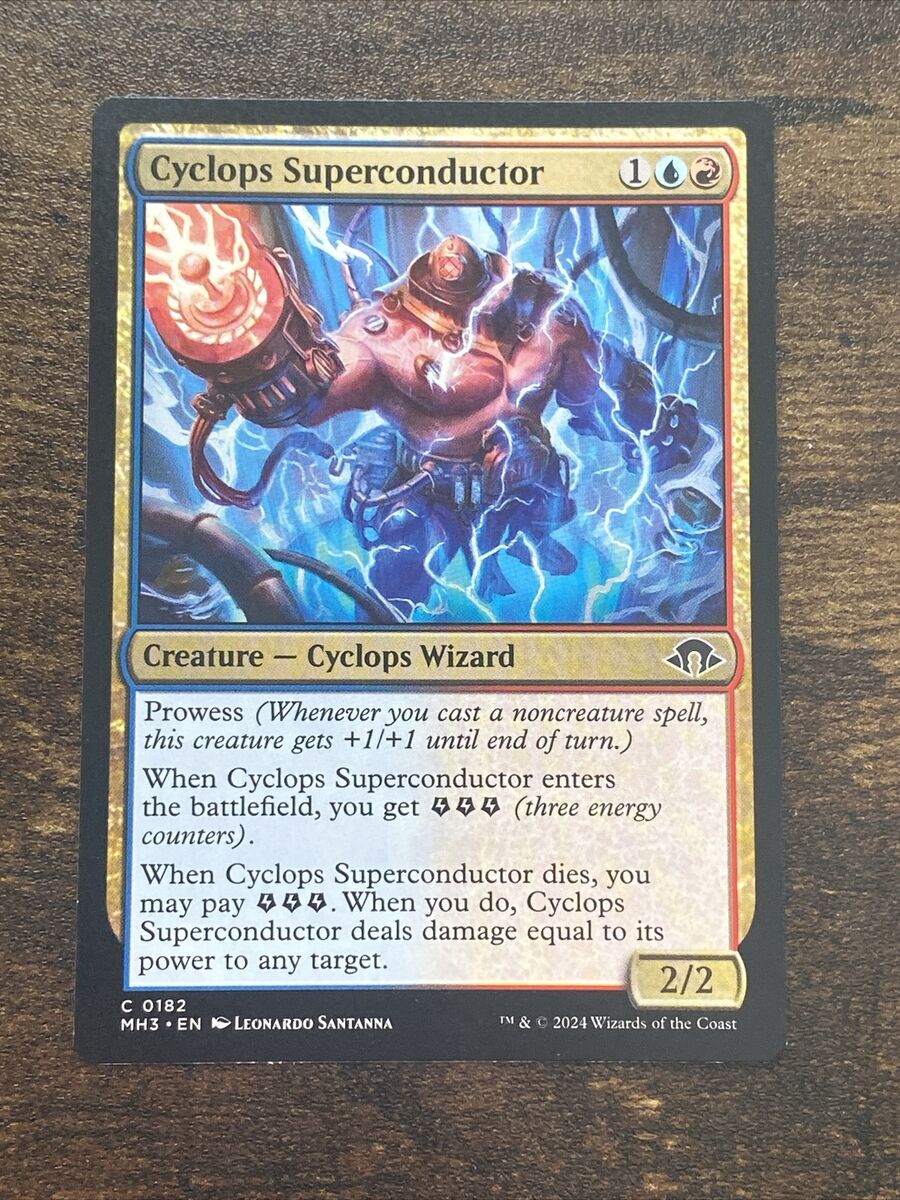 Cyclops Superconductor 0182 Modern Horizons 3 MH3 MTG Magic