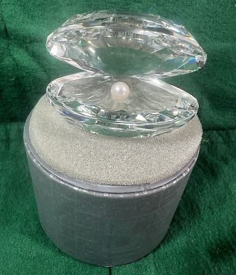 Swarovski Crystal Figurine SHELL WITH PEARL 014389 / 7624 055 | eBay