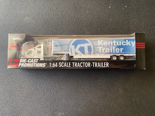 Die-Cast promotions Kentucky Trailer Peterbilt 587 High Roof Skirted Truck 33829