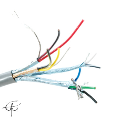 Bose System Cable 500 ft. 22AWG 5 Pairs 10 Wires Shielded Wire