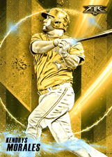 2018 Topps Fire Kendrys Morales Power Producers Gold Minted #PP-3 - Blue Jays