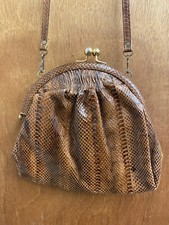 VTG Snake Skin Ladies Handbag, Noblesse, Made in Spain