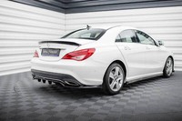Mittlerer Diffusor Heck Ansatz Dtm Look FüR Mercedes-Benz Cla C117 Facelift W117