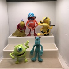 Lot of 5 MONSTERS INC Toys McDonald's and Other. Read please