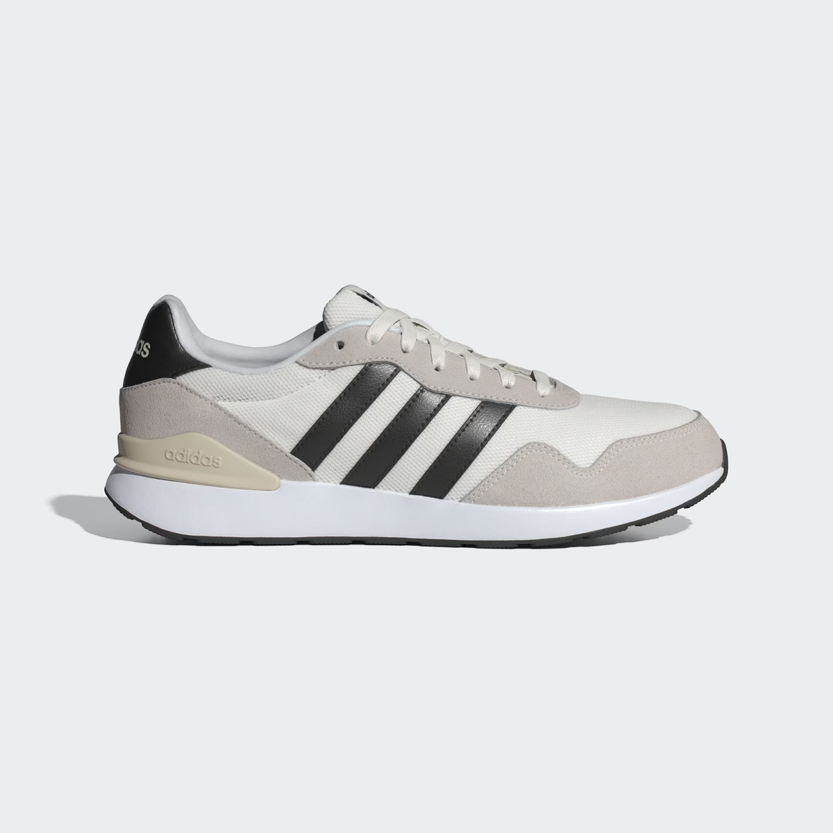 adidas Run 60s 4.0 Shoes in White/Black/Off White | eBay