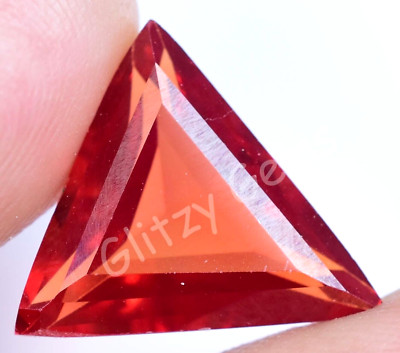 11.00 Ct Natural Flawless Padparadscha Sapphire Certified Loose Gemstone
